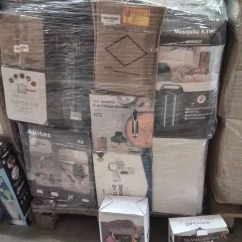 PALLET CONTAINING A LARGE QUANTITY OF ELECTRICAL PRODUCTS TO INCLUDE;DIFFUSER,ELECTRIC LUNCHBOX BOX