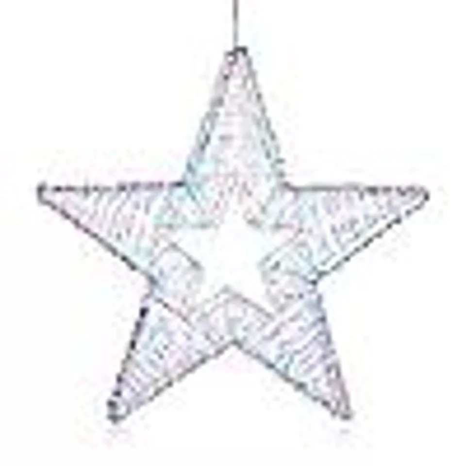 HOME REFLECTIONS IRIDESCENT PRE-LIT WIRE SHAPES WITH 8 LIGHT FUNCTIONS