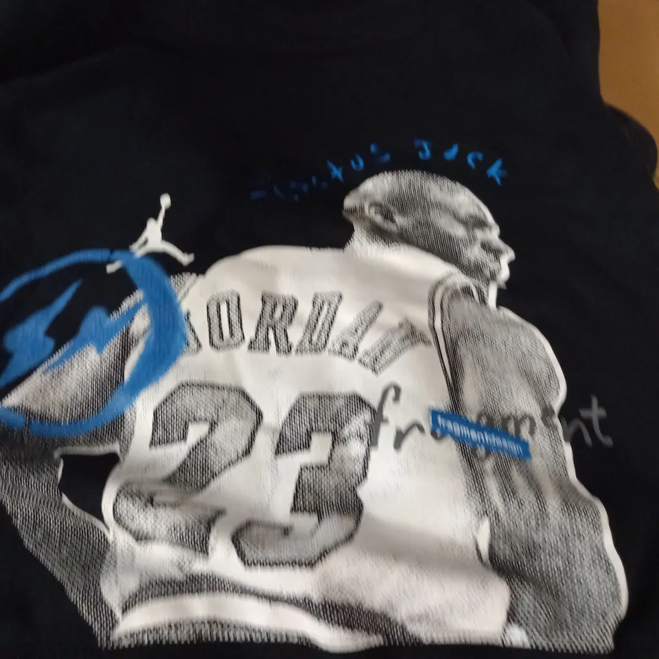 JORDAN CACTUS JACK BLACK HOODIE - L/G