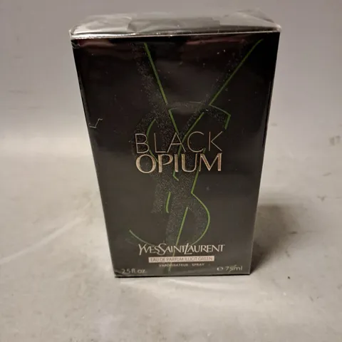 BOXED AND SEALED BLACK OPIUM YVES SAINT LAURENT EAU DE PARFUM ILLICIT GREEN 75ML