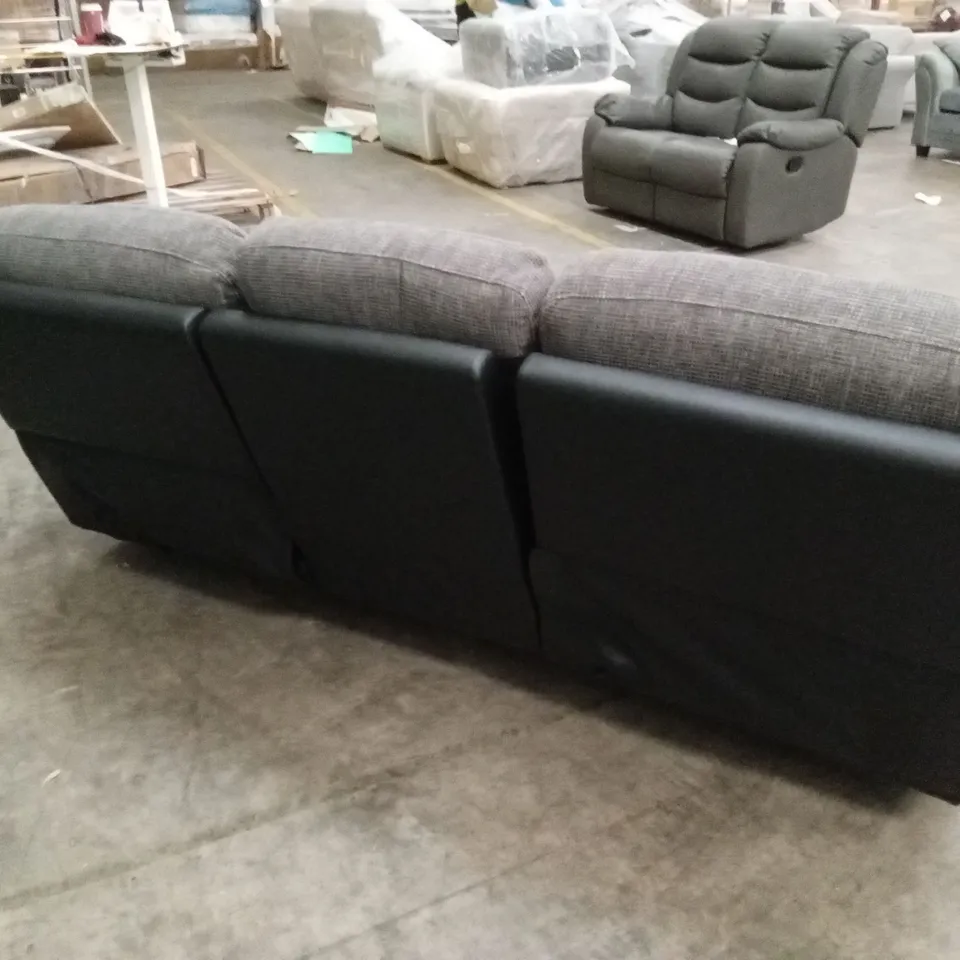 SANTORI 3 SEATER HIGH BACK RECLINER SOFA RRP £849