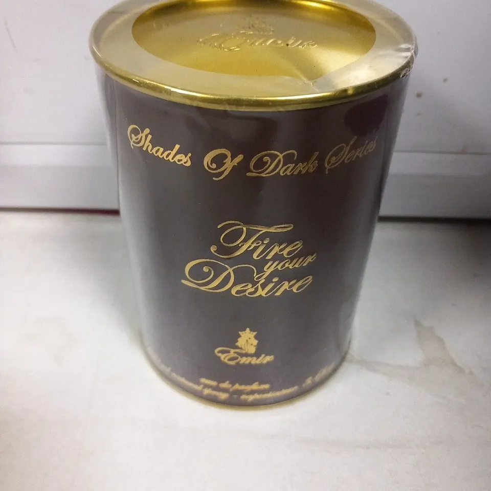 BOXED AND SEALED SHADES OF DARK SERIES FIRE YOUR DESIRE EMIR EAU DE PARFUM 100ML