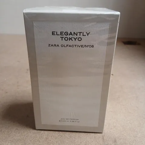 BOXED AND SEALED ZARA ELEGANTLY TOKYO EAU DE PARFUM (100)