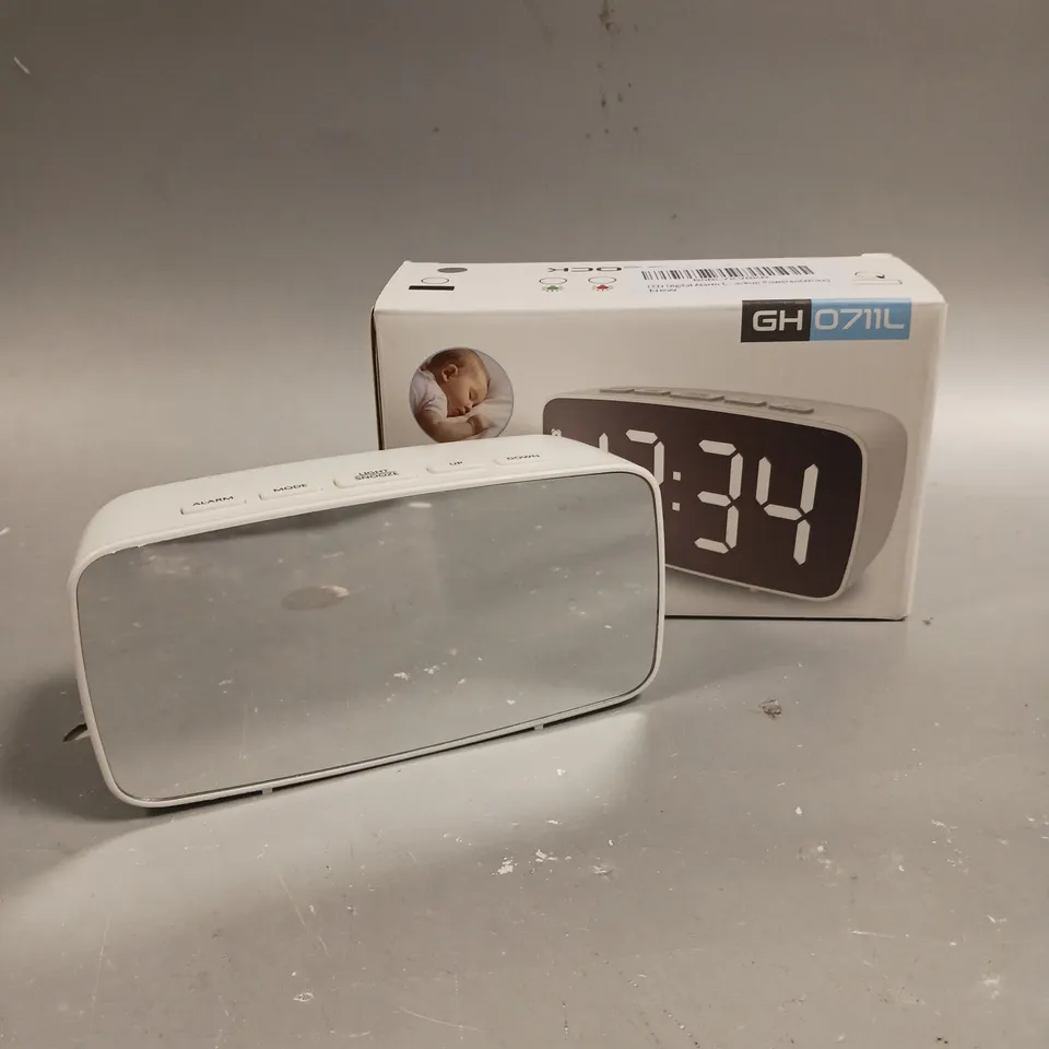 BOXED GH0711L LED DIGITAL ALARM CLOCK 