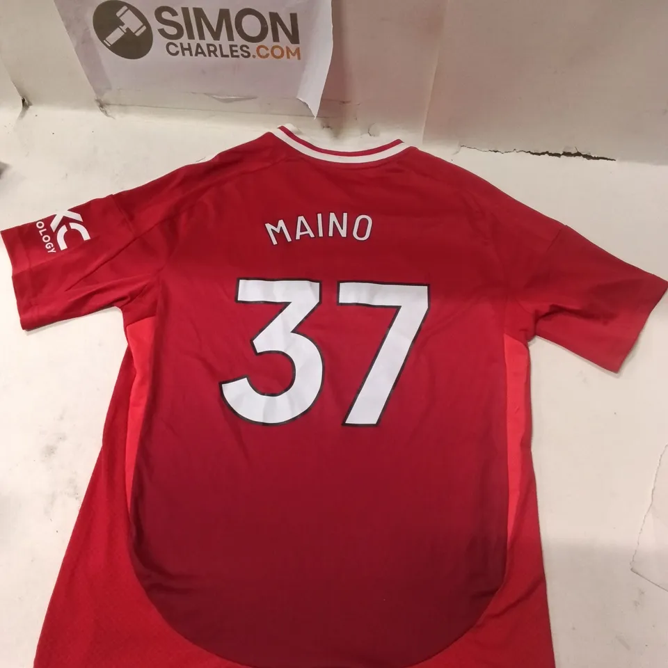 ADIDAS MANCHESTER UNITED YOUTH FOOTBALL SHIRT 13-14 YEARS