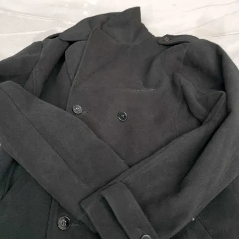 LAMBRETTA BLACK COAT – LARGE 