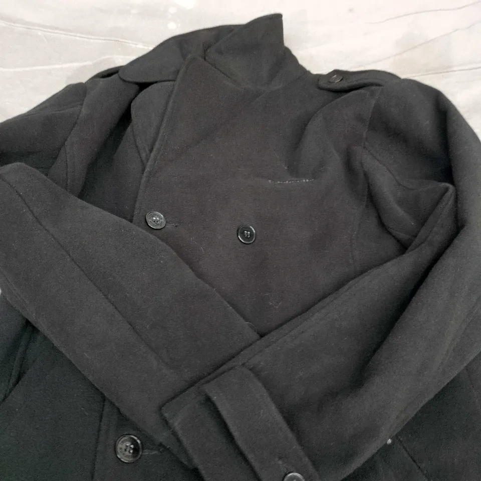 LAMBRETTA BLACK COAT – LARGE 
