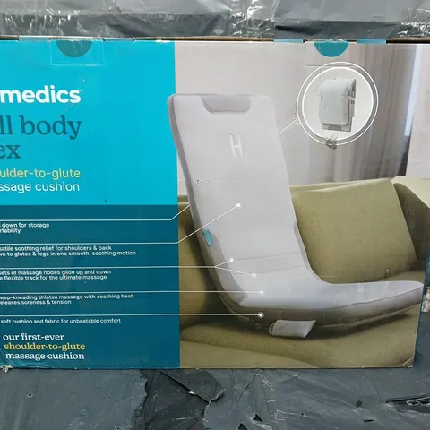 Homedics Full Body Flex Shoulder-to-Glute Massage Cushion – Model MCS-512HCC-GB