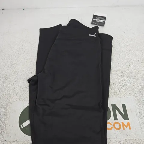 PUMA DRYCELL BLACK ATHLETIC PANTS - LARGE