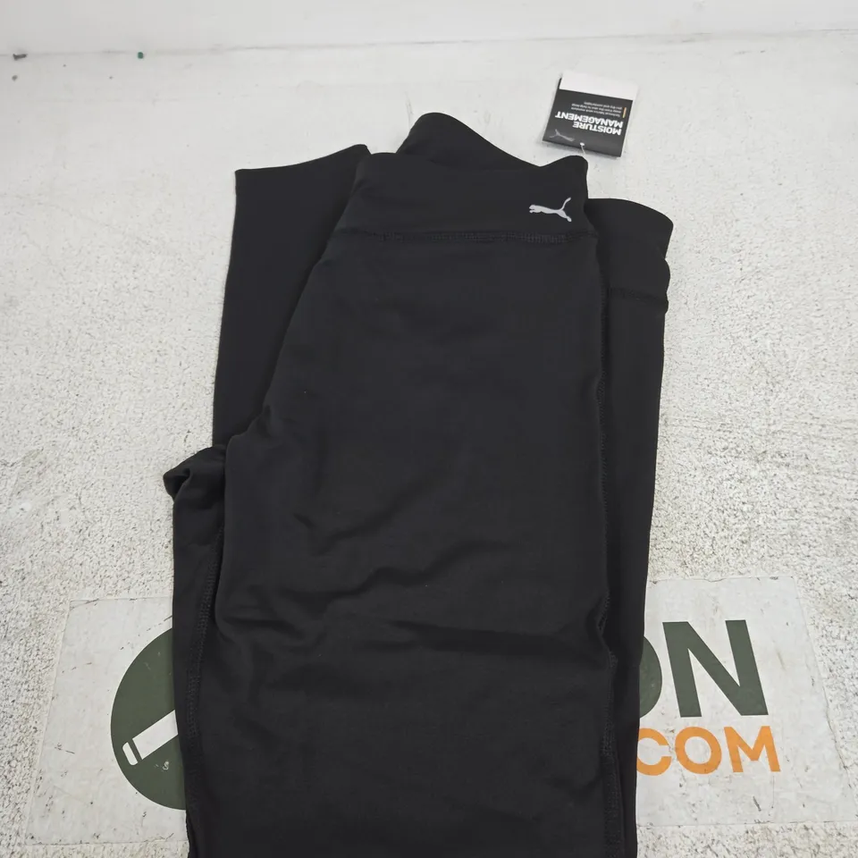 PUMA DRYCELL BLACK ATHLETIC PANTS - LARGE