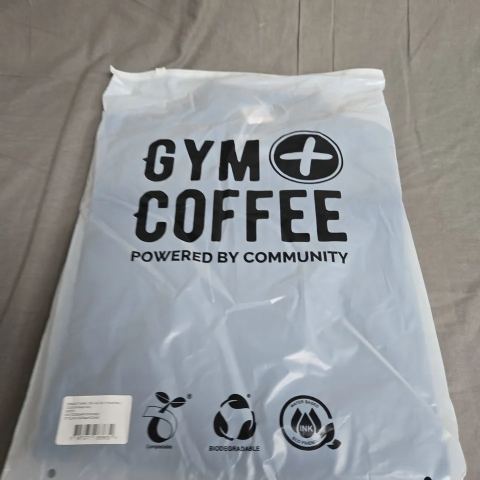 BAGGED GYM+COFFEE CHILL HALF ZIP IN NAVY SIZE M