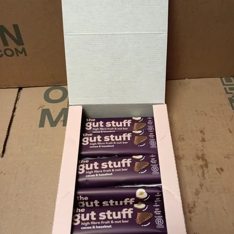 THE GUT STUFF COCOA & HAZELNUT BARS – 12 X 35G