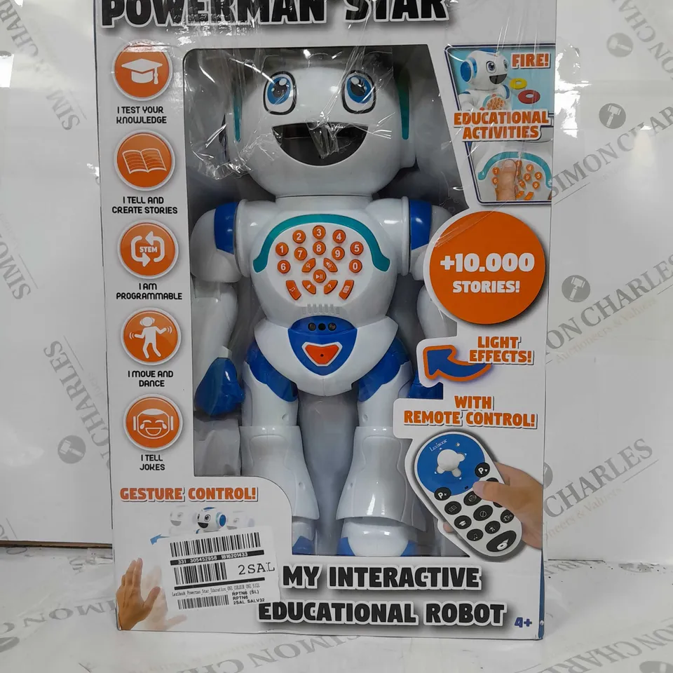 BOXED POWERMAN STAR EDUCATIONAL ROBOT RRP £49.99