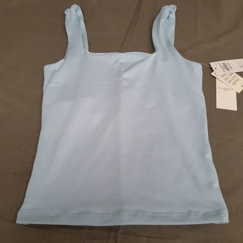 HOLLISTER BABY BLUE TANK TOP - XS