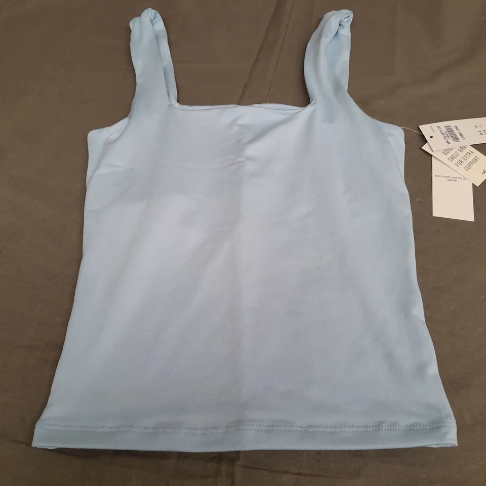 HOLLISTER BABY BLUE TANK TOP - XS