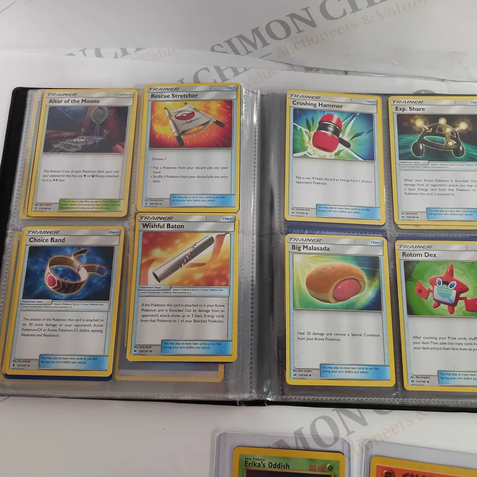 BOX OF APPROX 10 POKEMON CARDS INCLUDING WATER ENERGY, ERIKAS ODDISH AND BROCKS SANDSHREW