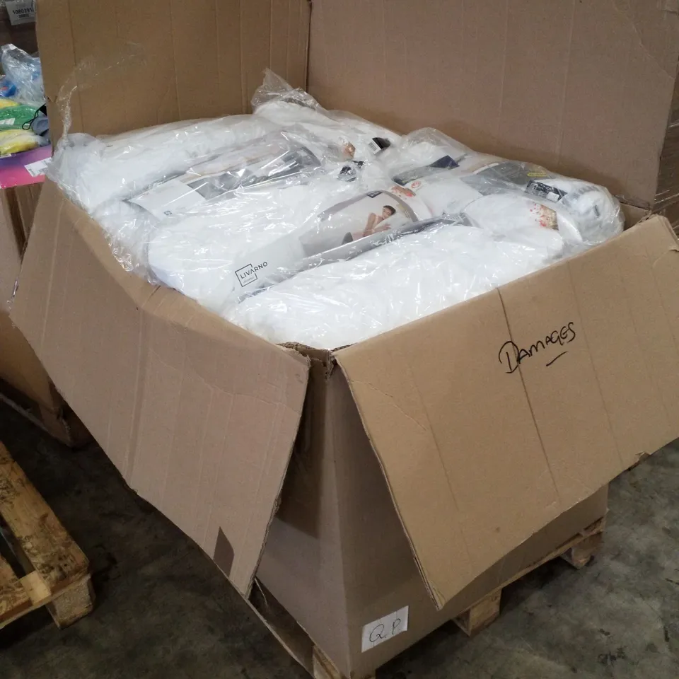 PALLET CONTAINING ASSORTED BODY PILLOWS