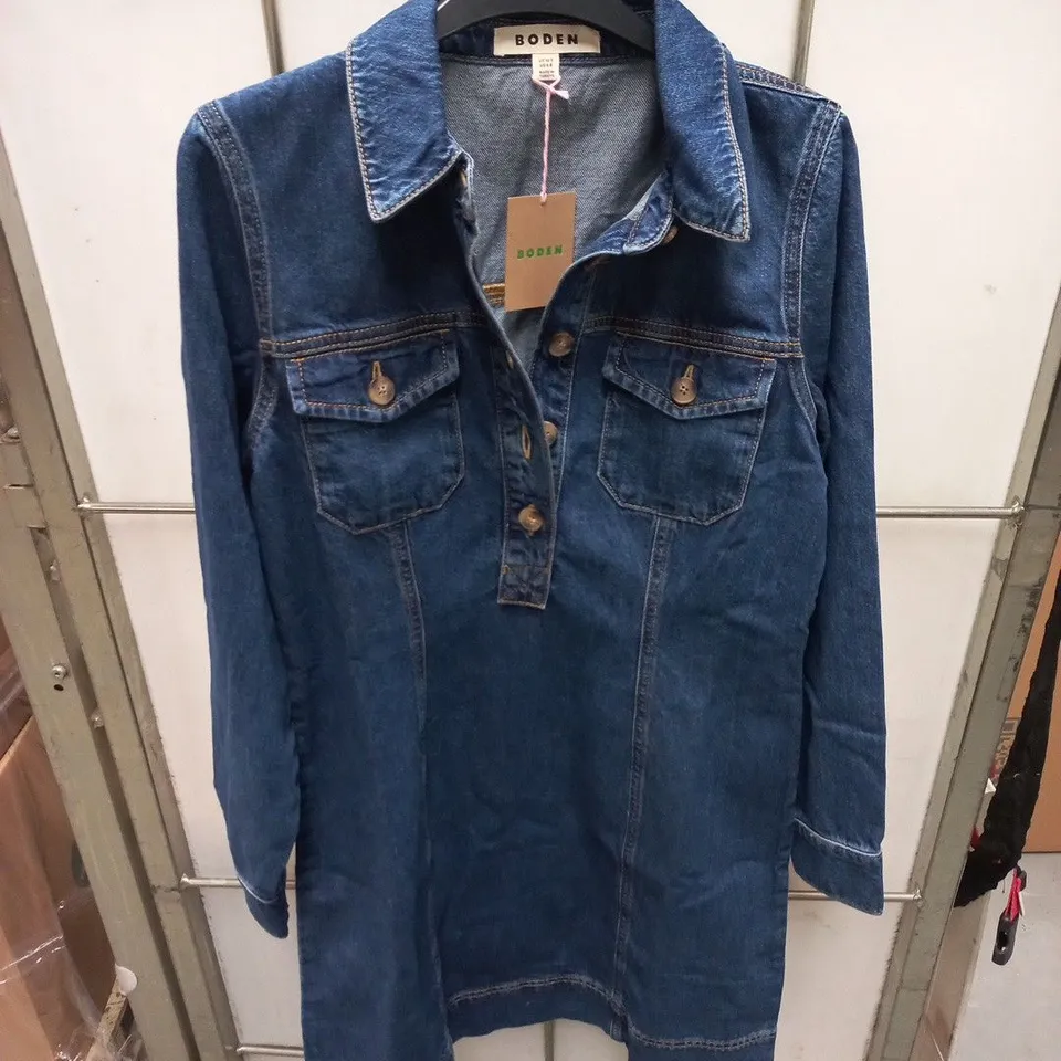 BODEN DENIM SHIRT DRESS – WOMEN'S UK 10R (US 6R)