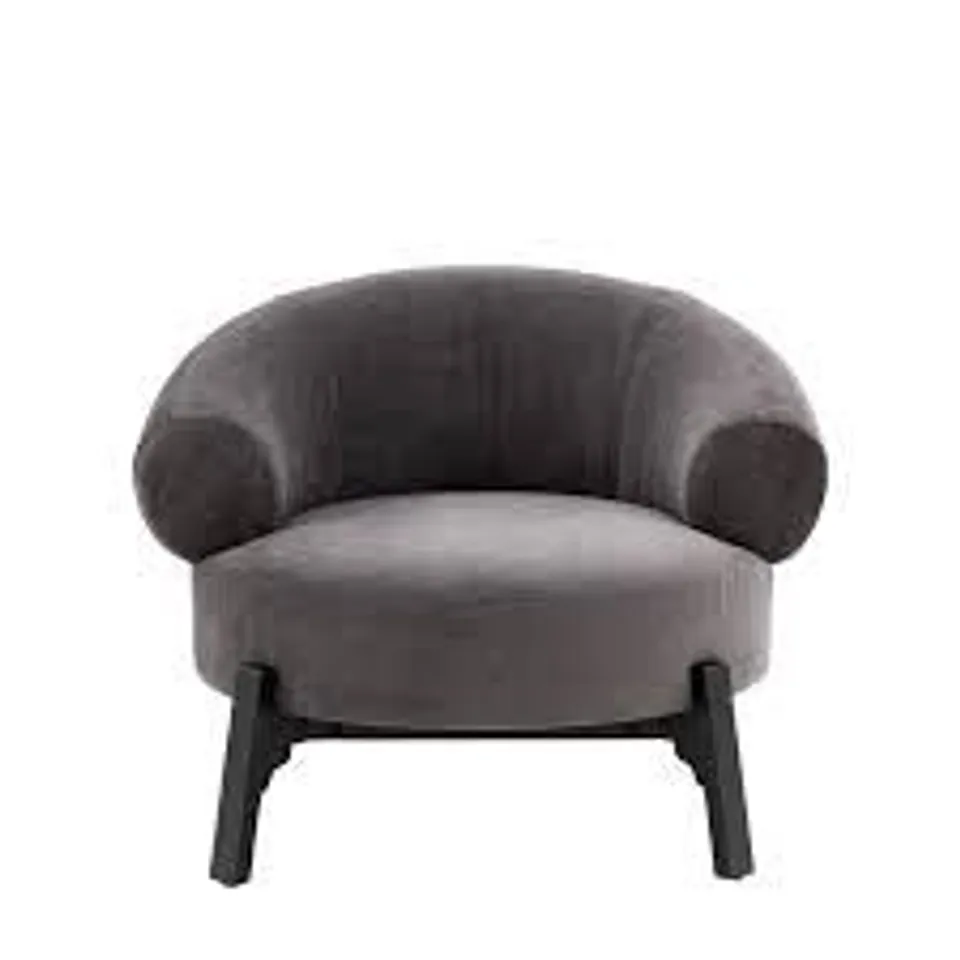 BOXED ARDO ARMCHAIR IN ANTHRACITE - 1OF1