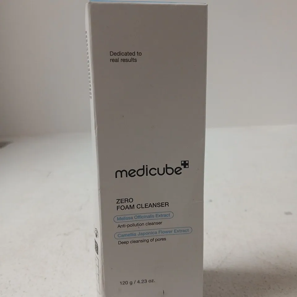 SEALED MEDICUBE ZERO FOAM CLEANSER 120G 