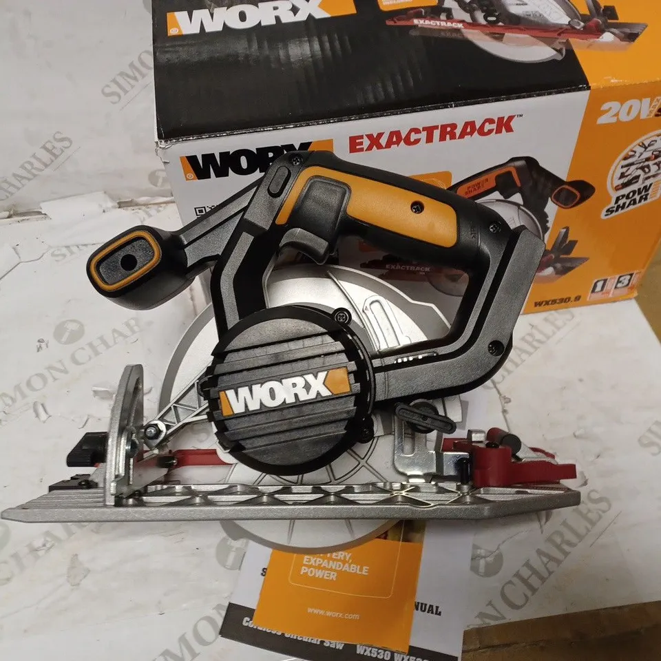 WORX WX530.9 EXACTRACK 18V 20V MAX CORDLESS CIRCULAR SAW