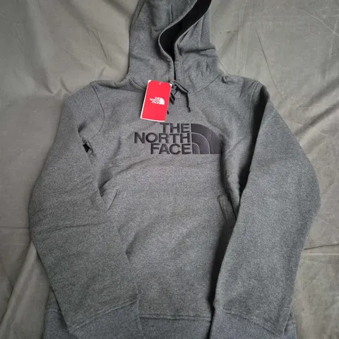 THE NORTH FACE DREW PEAK PULLOVER HOODIE – CHARCOAL GREY – SMALL (MEN'S)