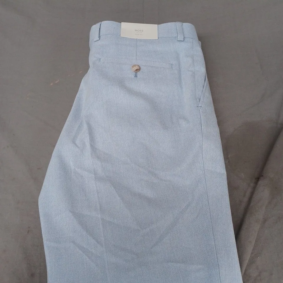 MOSS SLIM FIT TROUSERS SIZE 34S