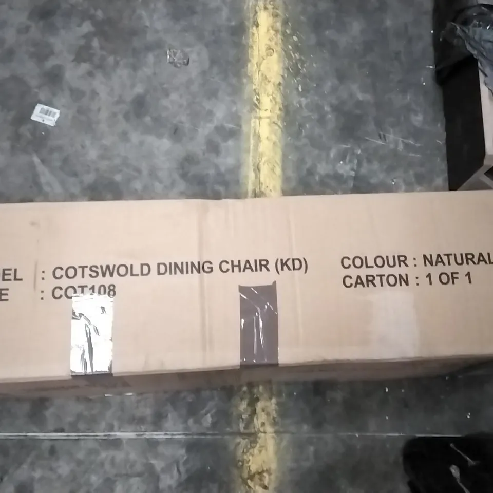 BOXED SET OF 2 COTSWOLD DINING CHAIRS  RRP £279.99