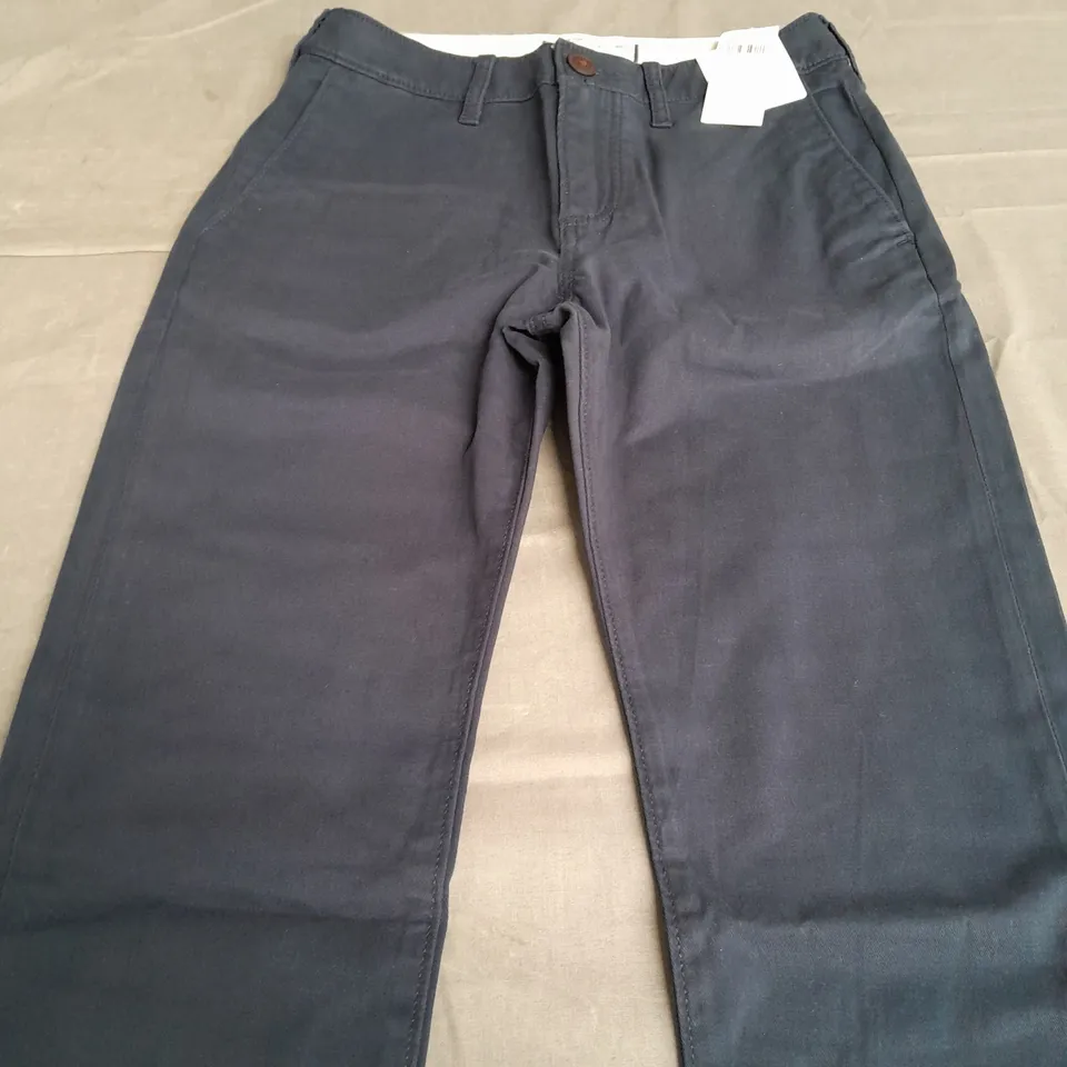 ABERCROMBIE KIDS NAVY CHINOS - 11/12 YEARS
