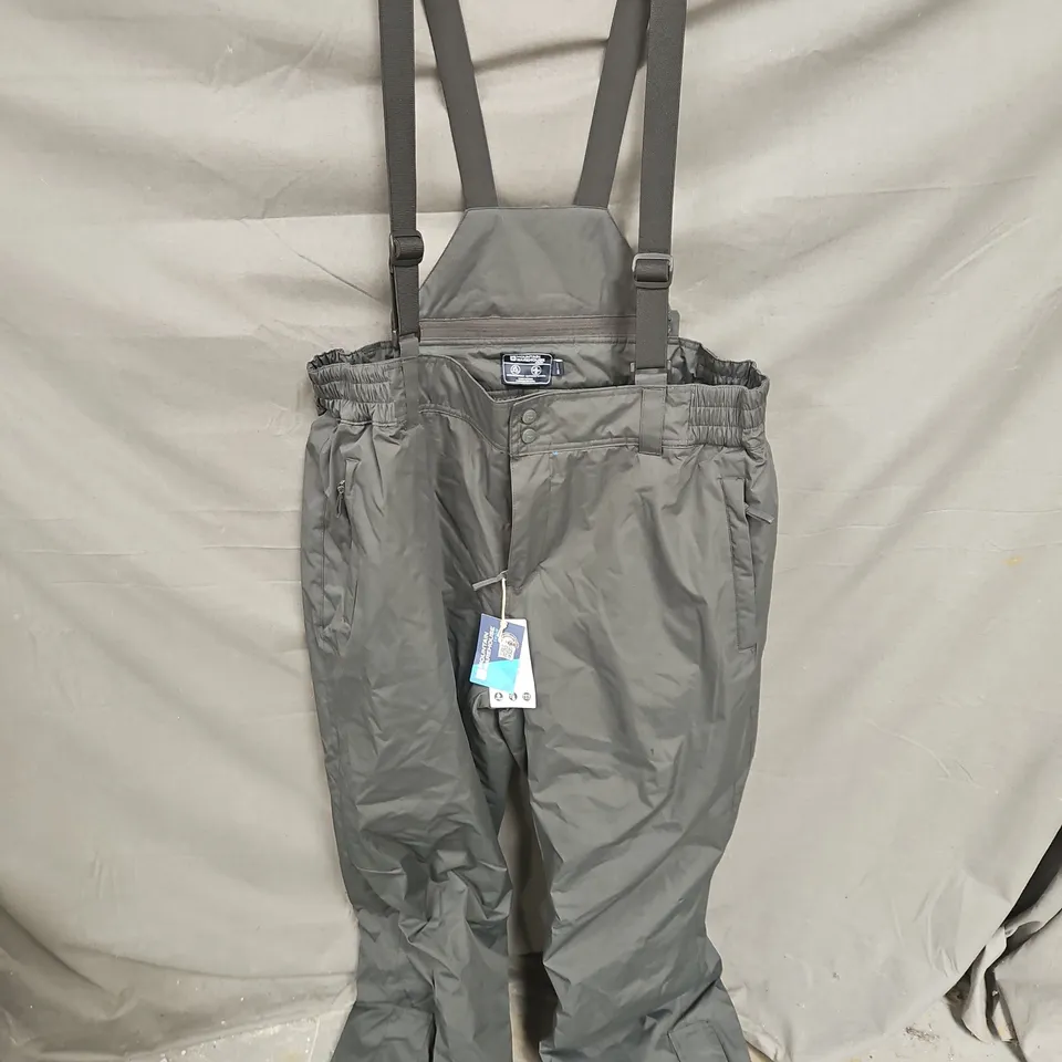 MOUNTAIN WAREHOUSE DUSK 2 SKI PANT IN GREY SIZE 2XL