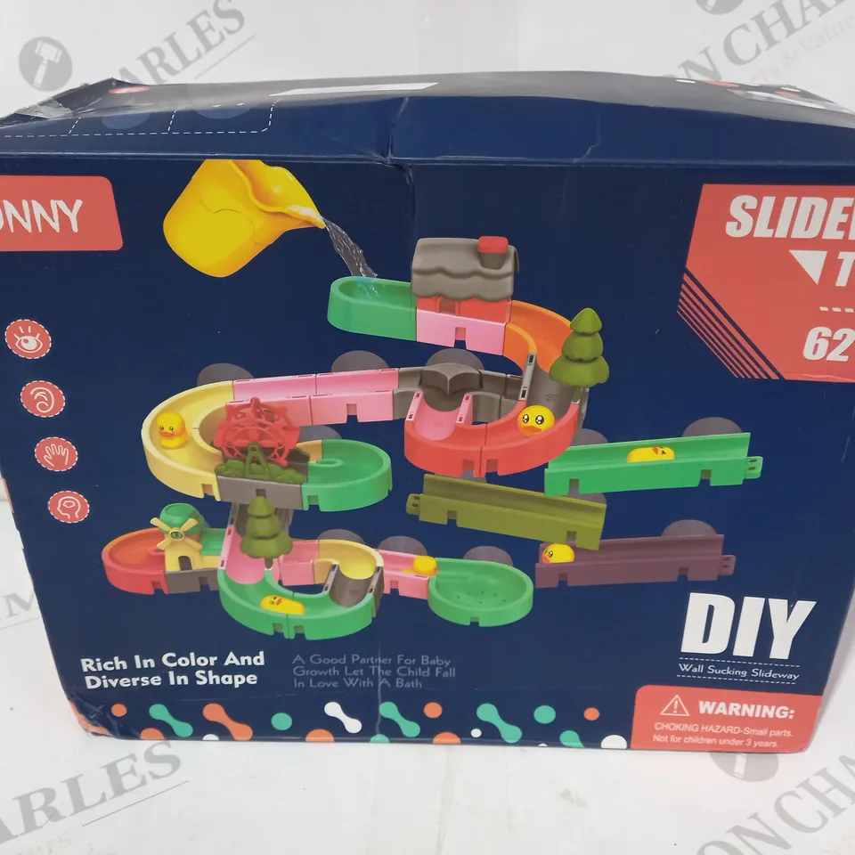BOXED SLIDEWAY TOYS DIY WALL SUCKING BATH TOY