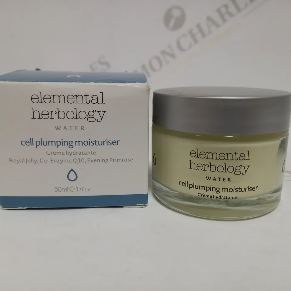 ELEMENTAL HERBOLOGY CELL PLUMPING FACIAL MOISTURISER 50ML RRP £55