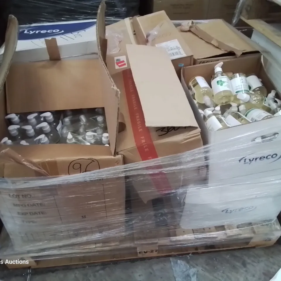 PALLET OF CREIGHTONS PURE TOUCH HAND HYGINE WASH