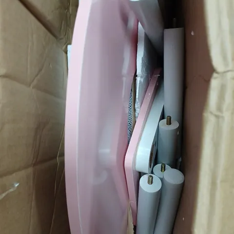 BOXED ROUND STORAGE TABLE & 2 CHAIRS SET