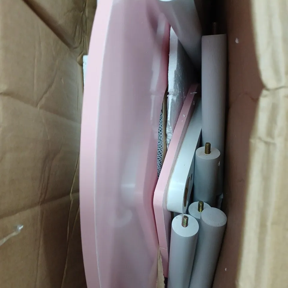 BOXED ROUND STORAGE TABLE & 2 CHAIRS SET  RRP £104.99