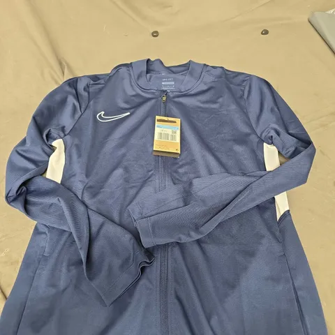 NIKE MENS ACADEMY WARM UP JACKET IN NAVY - M