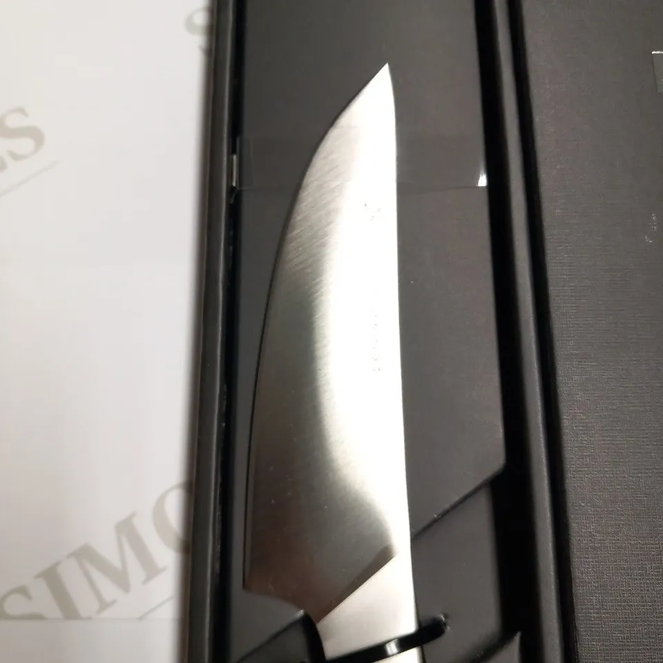 BRAND NEW BOXED SHA RA KU MONO MOLYBDENUM VANADIUM STEEL FJ-03 13CM DEBA KNIFE