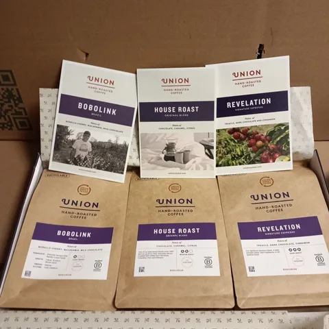 UNION HAND-ROASTED COFFEE – ASSORTED BLENDS PACK OF 3