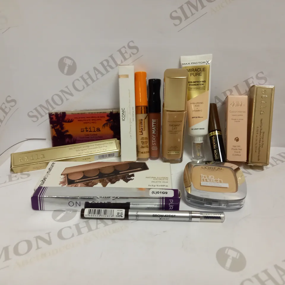 LOT OF 14 ASSORTED MAKE UP ITEMS RRP £190