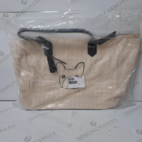 BAGGED ELLA BEACH BAG - NATURAL