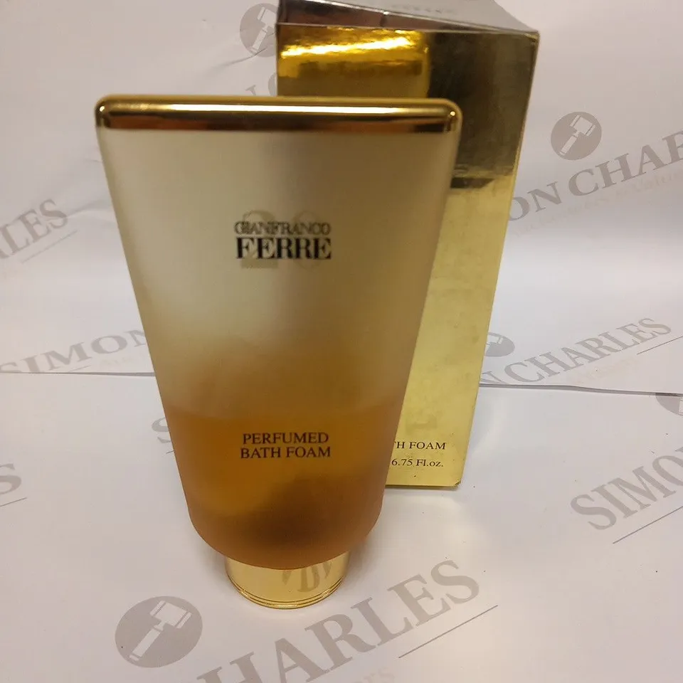 7 BOXED GIANFRANCO FERRE PERFUMED BATH FOAM