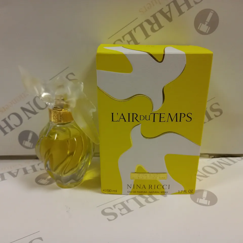 BOXED NINA RICCI L'AIR DU TEMPS EAU DE PARFUM 50ML