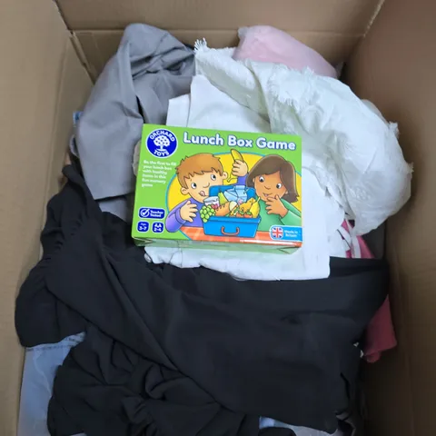 LARGE BOX OF APPROXIMATELY 20 ASSORTED ITEMS