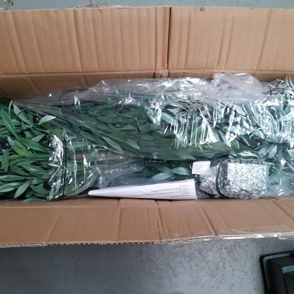 BOXED MY GARDEN STORIES BUSHY LED OLIVE TREE