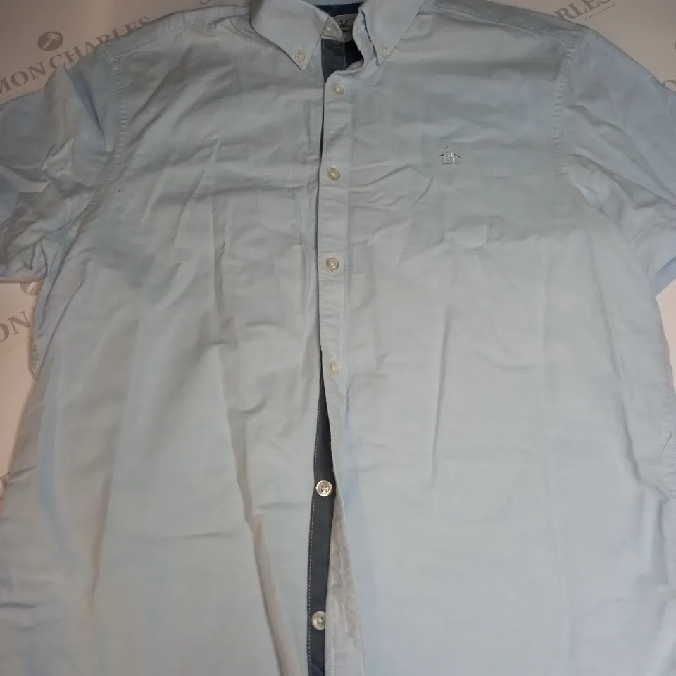 MENS PENGUIN BUTTON SHIRT SIZE M