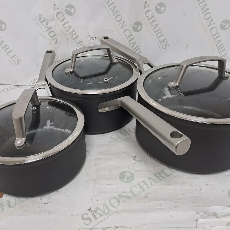 NINJA ZEROSTICK 3 PIECE PAN SET