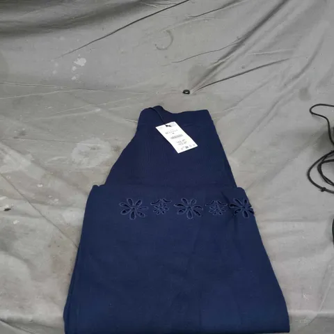 ZARA NAVY BLUE TROUSERS SIZE M