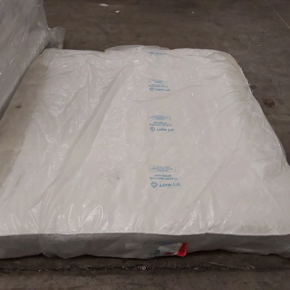 BAGGED 6'SUPER KINGSIZE HYBRID NATURAL OPEN COIL SUPERKING MATTRESS 