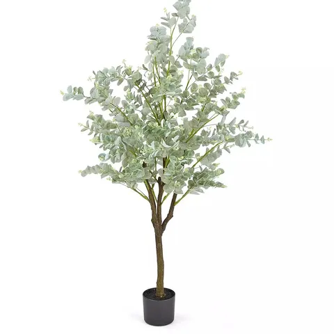 150CM FAUX EUCALYPTUS POTTED TREE (INDOOR OR OUTDOOR) - COLLECTION ONLY