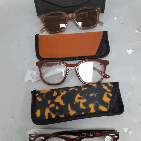 HUMMINGBIRD POLARISED SUNGLASSES & READER 3PC SET TAN MIX 3.5